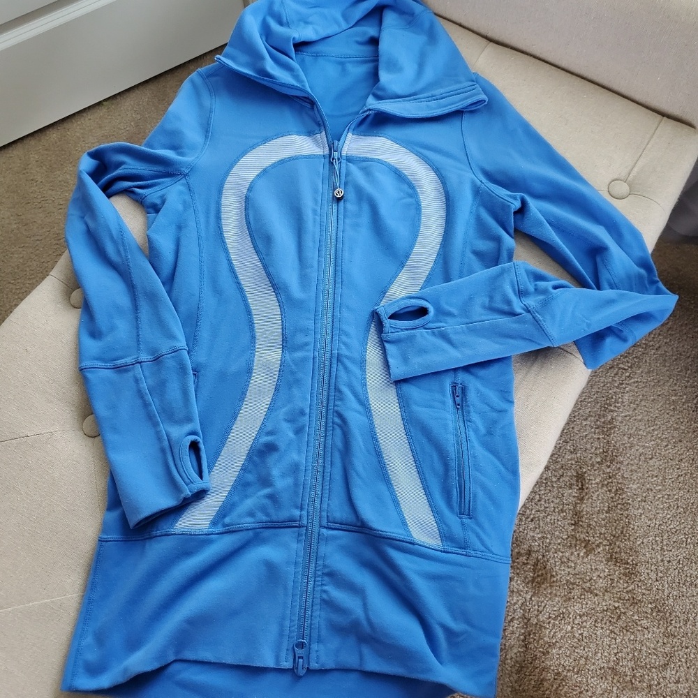 Blue soft Lululemon jacket
